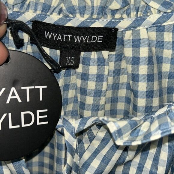 Wyatt Wylde Green & White Cotton Gingham
Dress(Size XS) - Picture 7 of 8